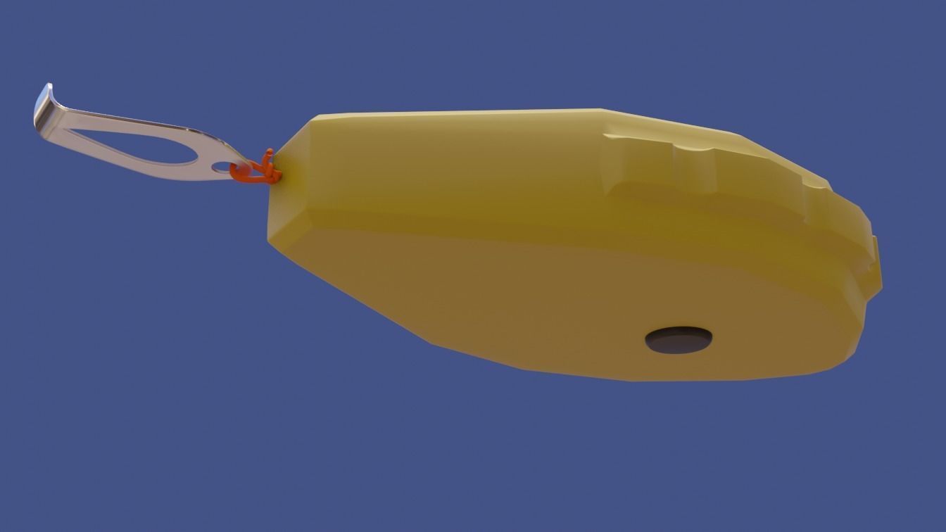 Chalk Line 3D model_6