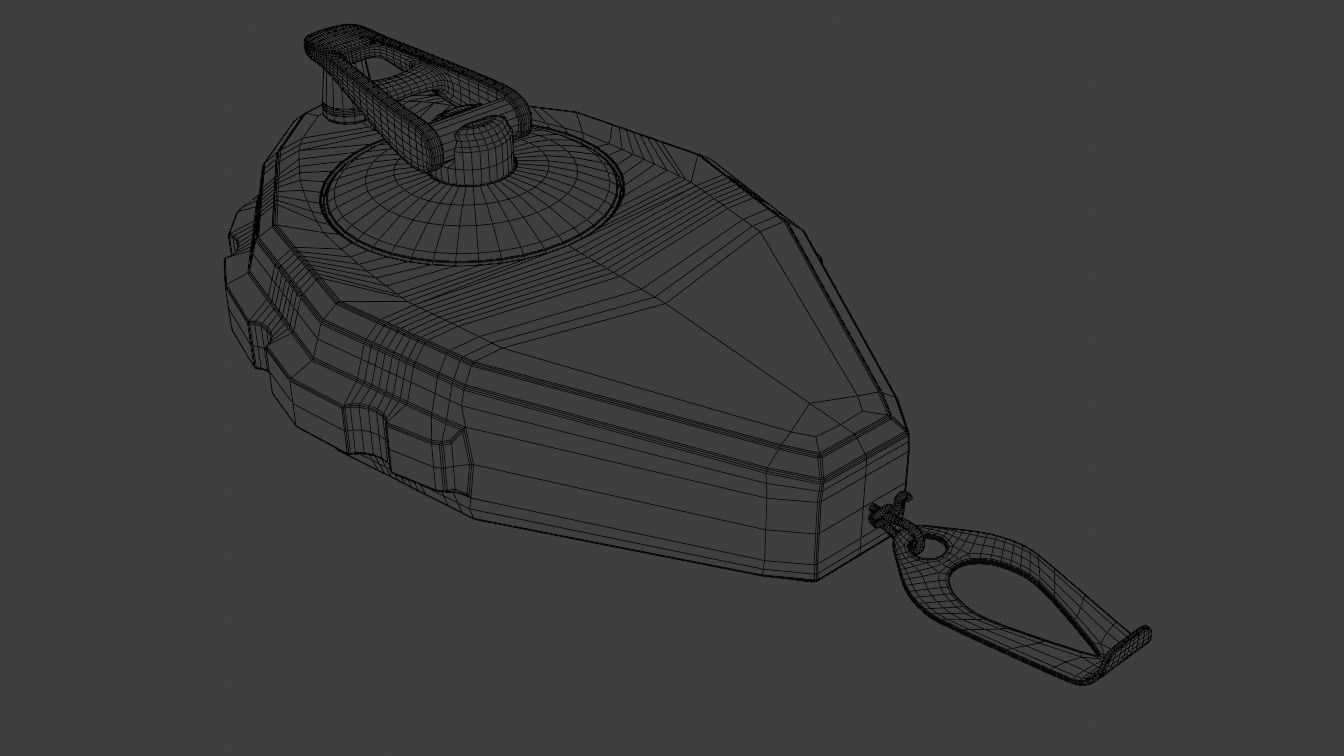 Chalk Line 3D model_10