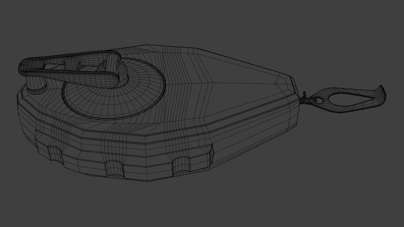 Chalk Line 3D model_11