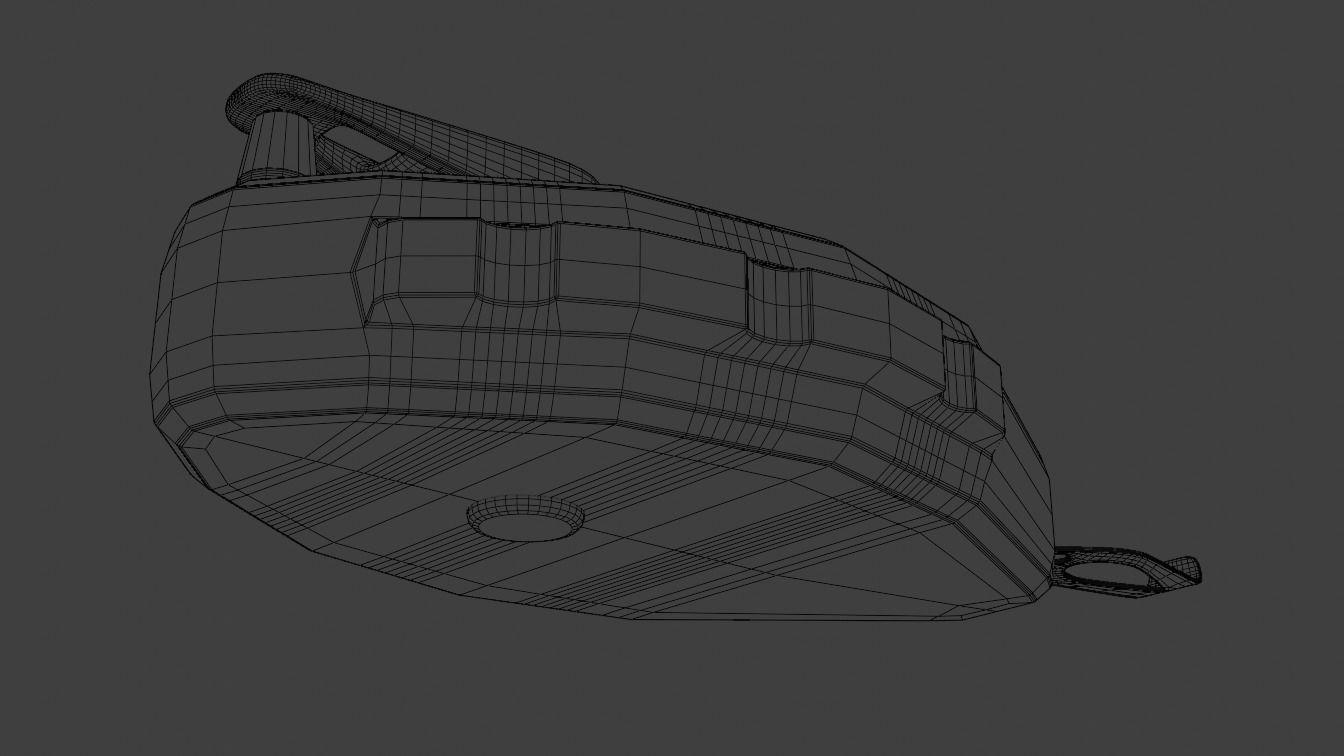 Chalk Line 3D model_8