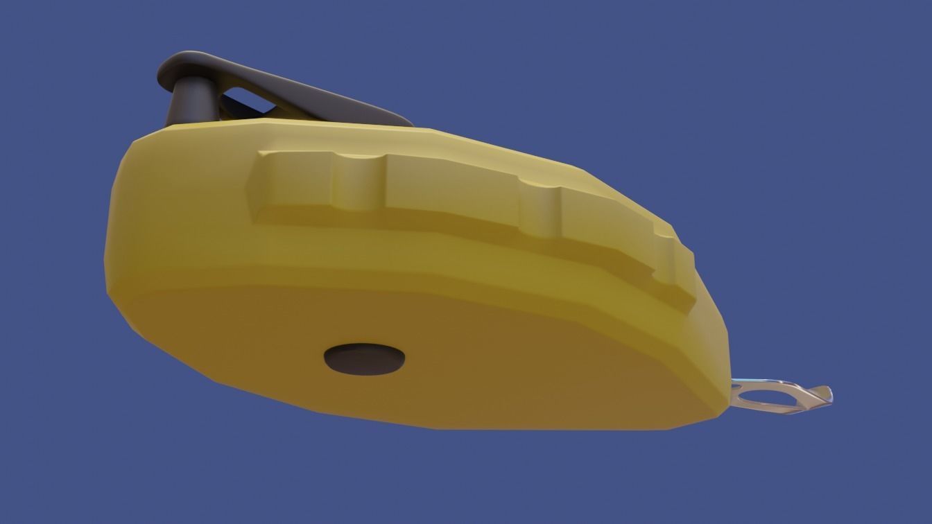 Chalk Line 3D model_7