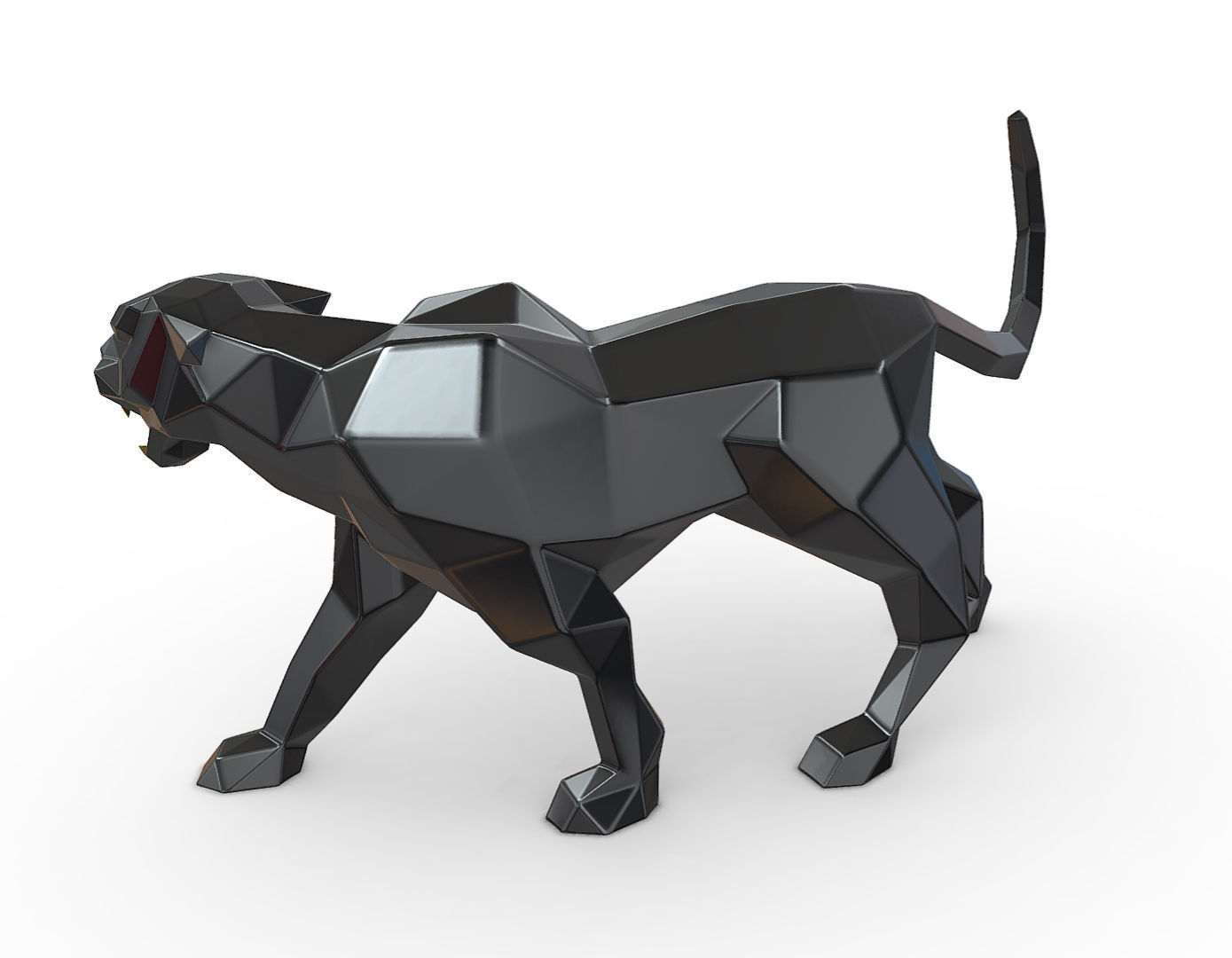 Black Panther 3D print model_3