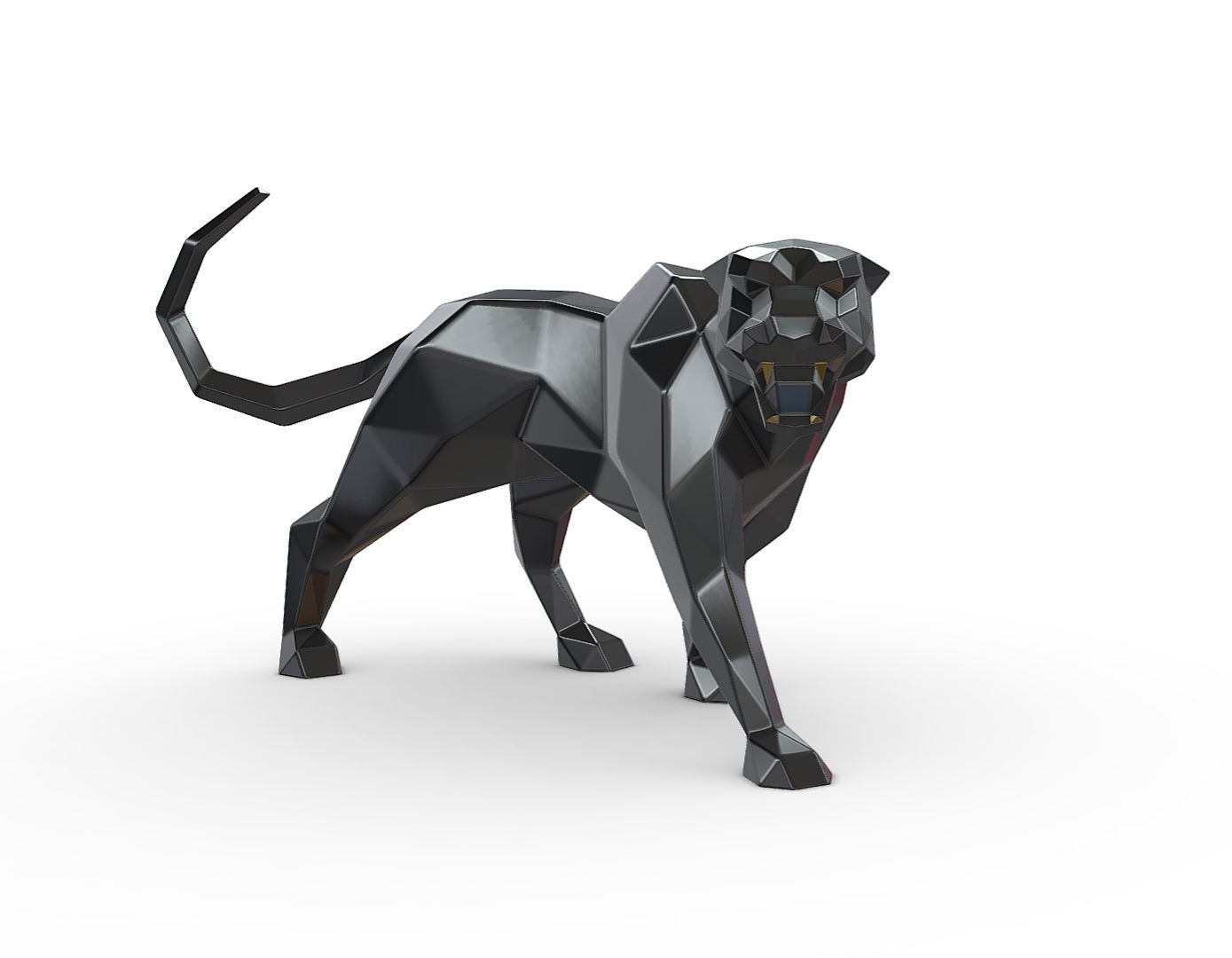 Black Panther 3D print model_1
