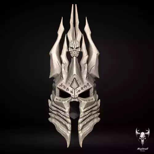 Warcraft Lich King Helmet - Helm of Domination 3D print model