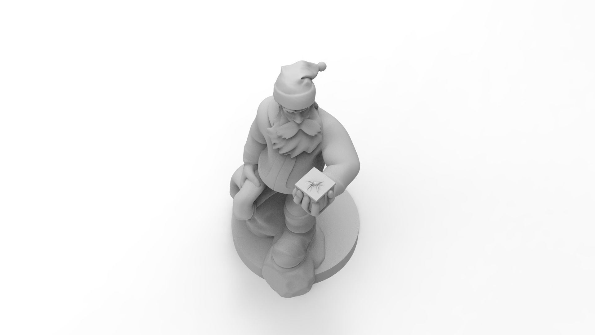 Santa Claus 3D model_2