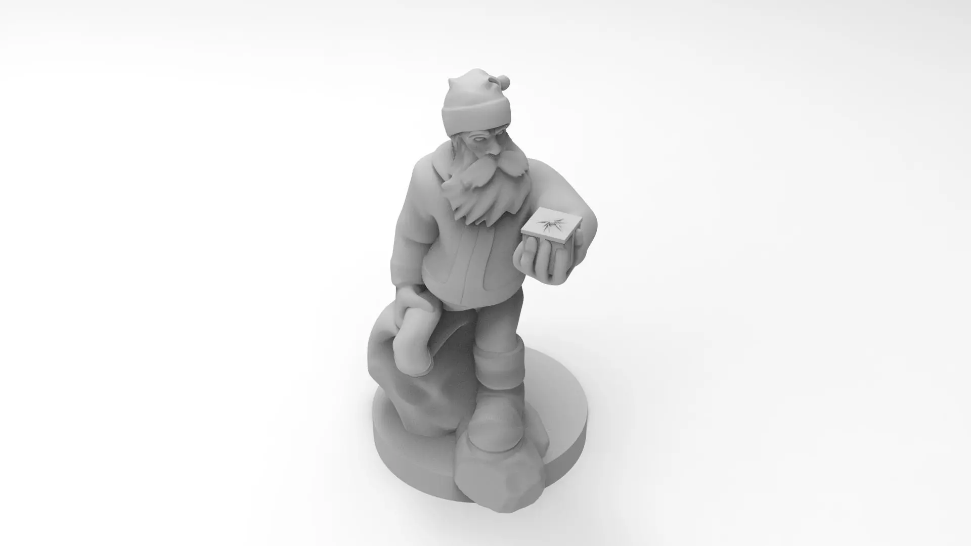 Santa Claus 3D model_0