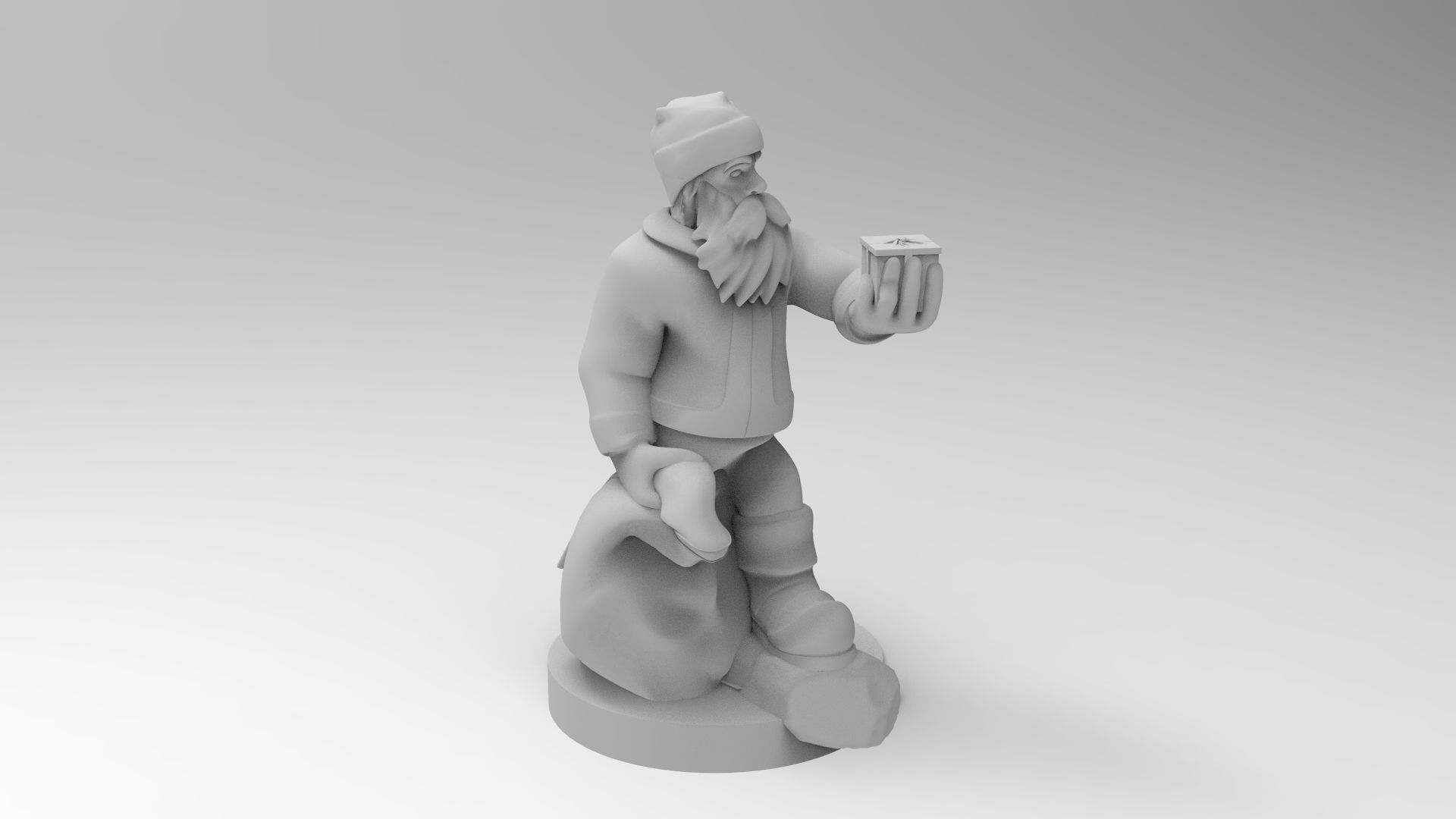 Santa Claus 3D model_1