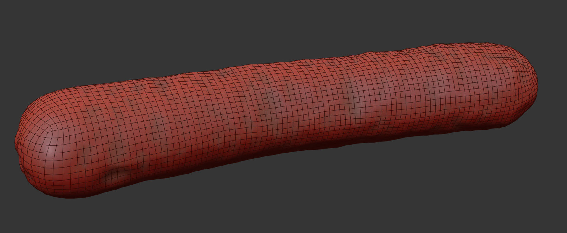 Sausage 3D model_6