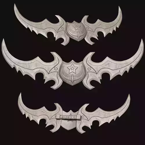 Warglaives of Azzinoth - Illidan Stormrage Weapon 3D print model