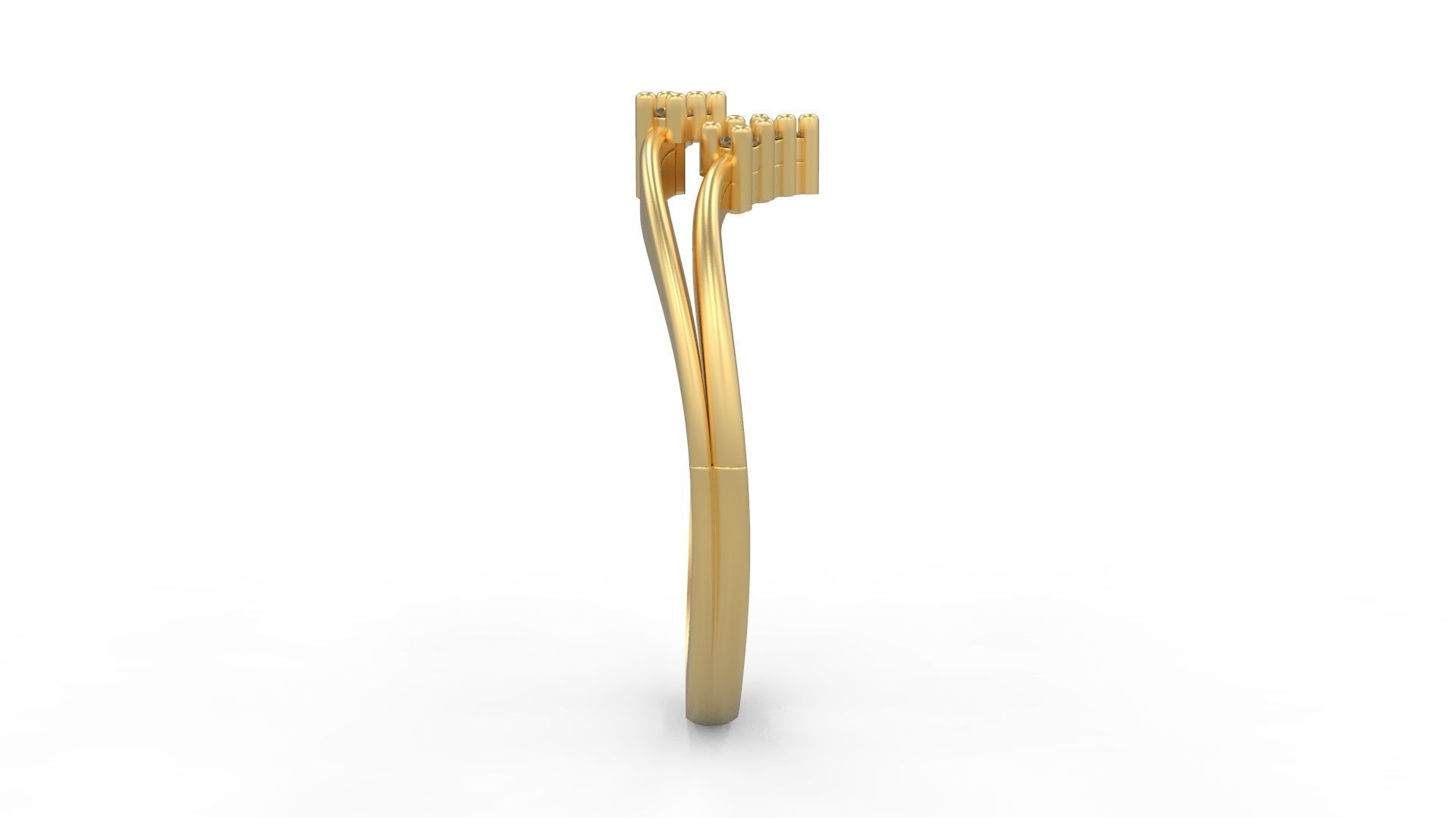 Minimalist Ring 1014 3D print model_2