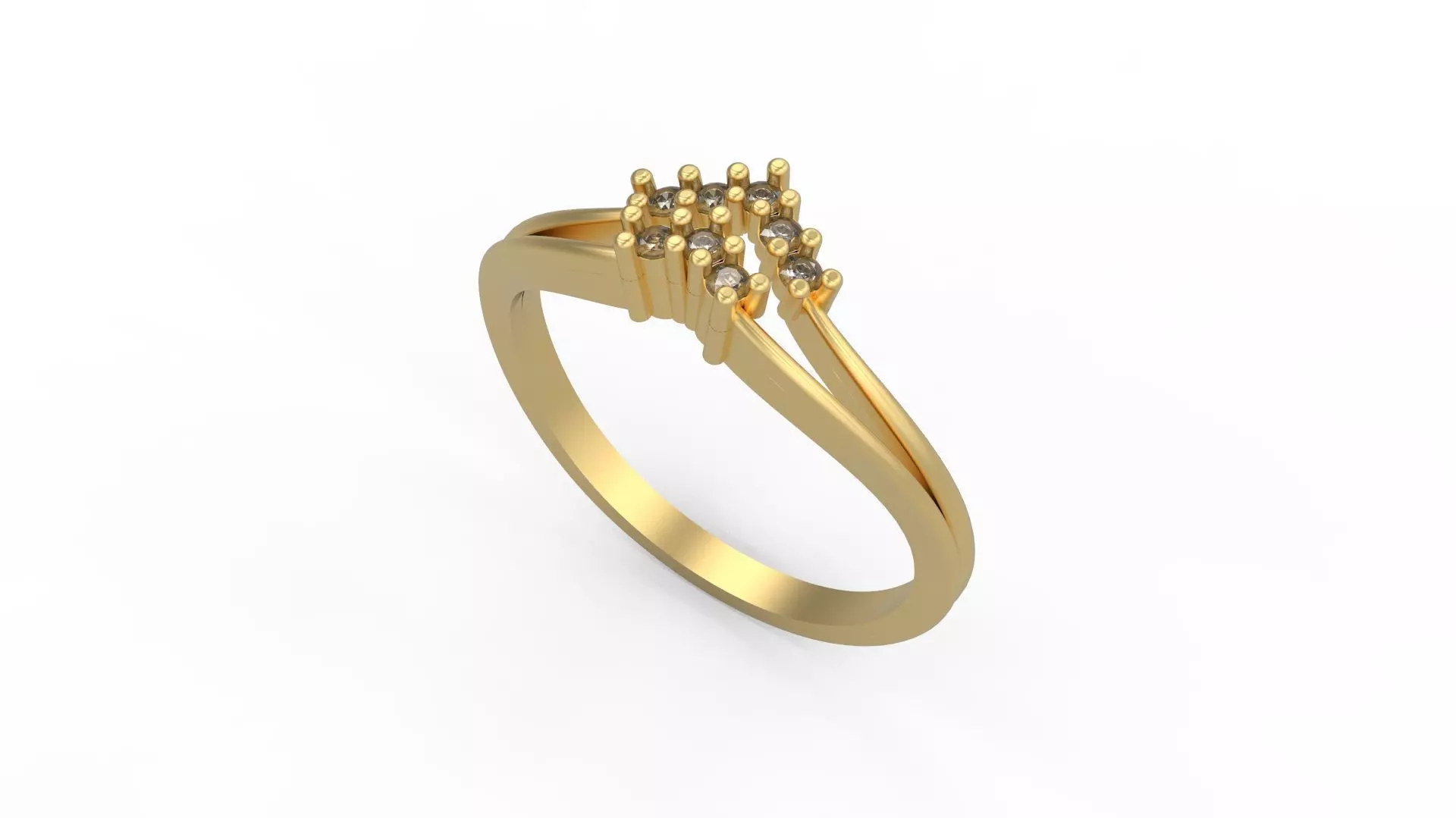 Minimalist Ring 1014 3D print model_0