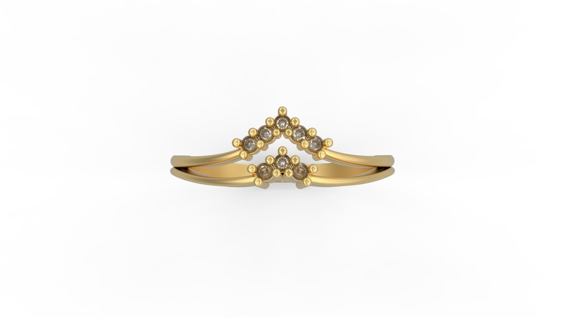 Minimalist Ring 1014 3D print model_4