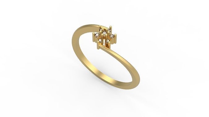 Minimalist Ring 1013 3D print model
