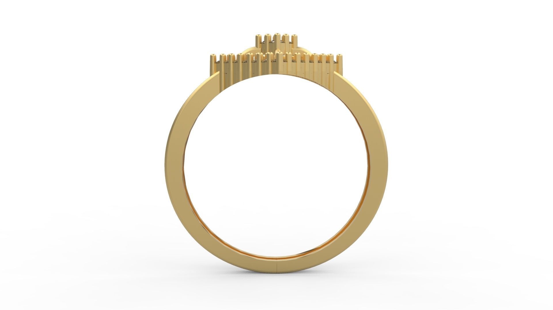 Minimalist Ring 1047 3D print model_1