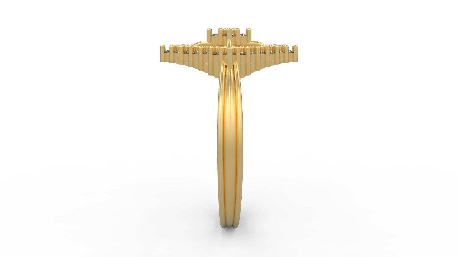 Minimalist Ring 1047 3D print model_2