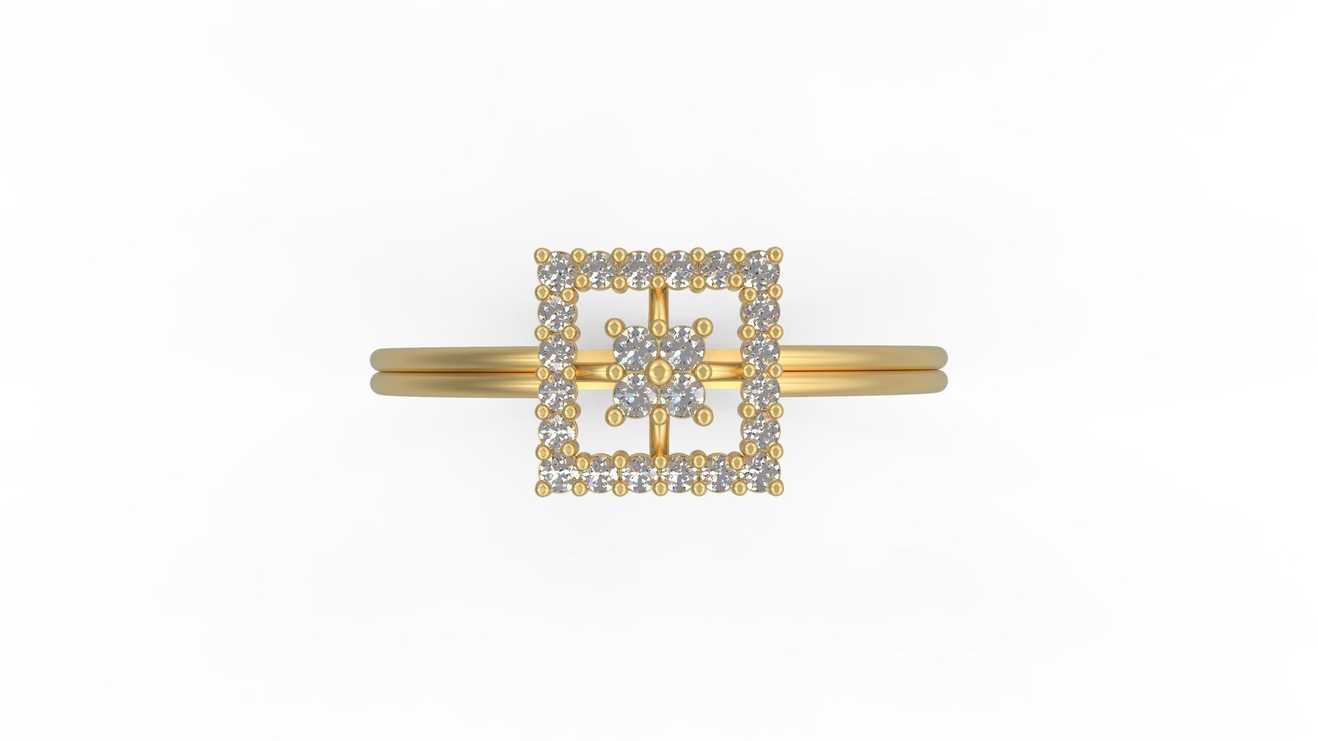 Minimalist Ring 1045 3D print model_4