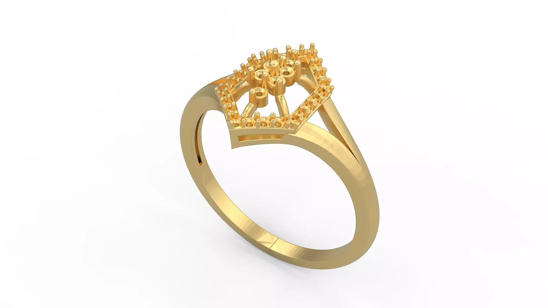 Minimalist Ring 1044 3D print model
