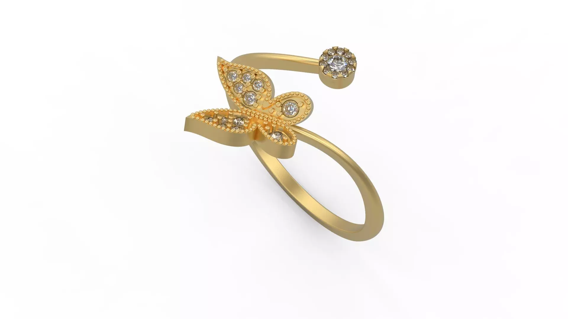 Minimalist Ring 1066 3D print model_0