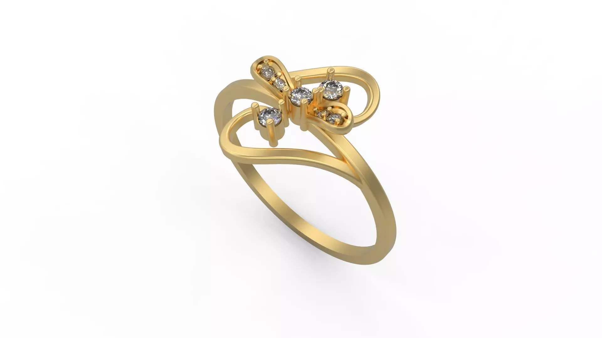 Minimalist Ring 1063 3D print model