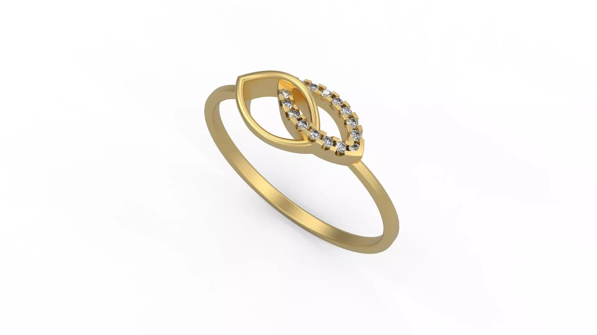 Minimalist Ring 1061 3D print model_0