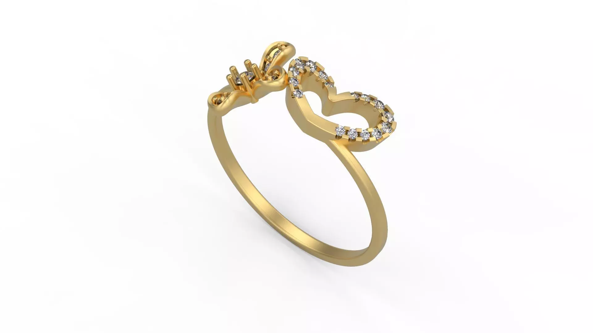 Minimalist Ring 1058 3D print model