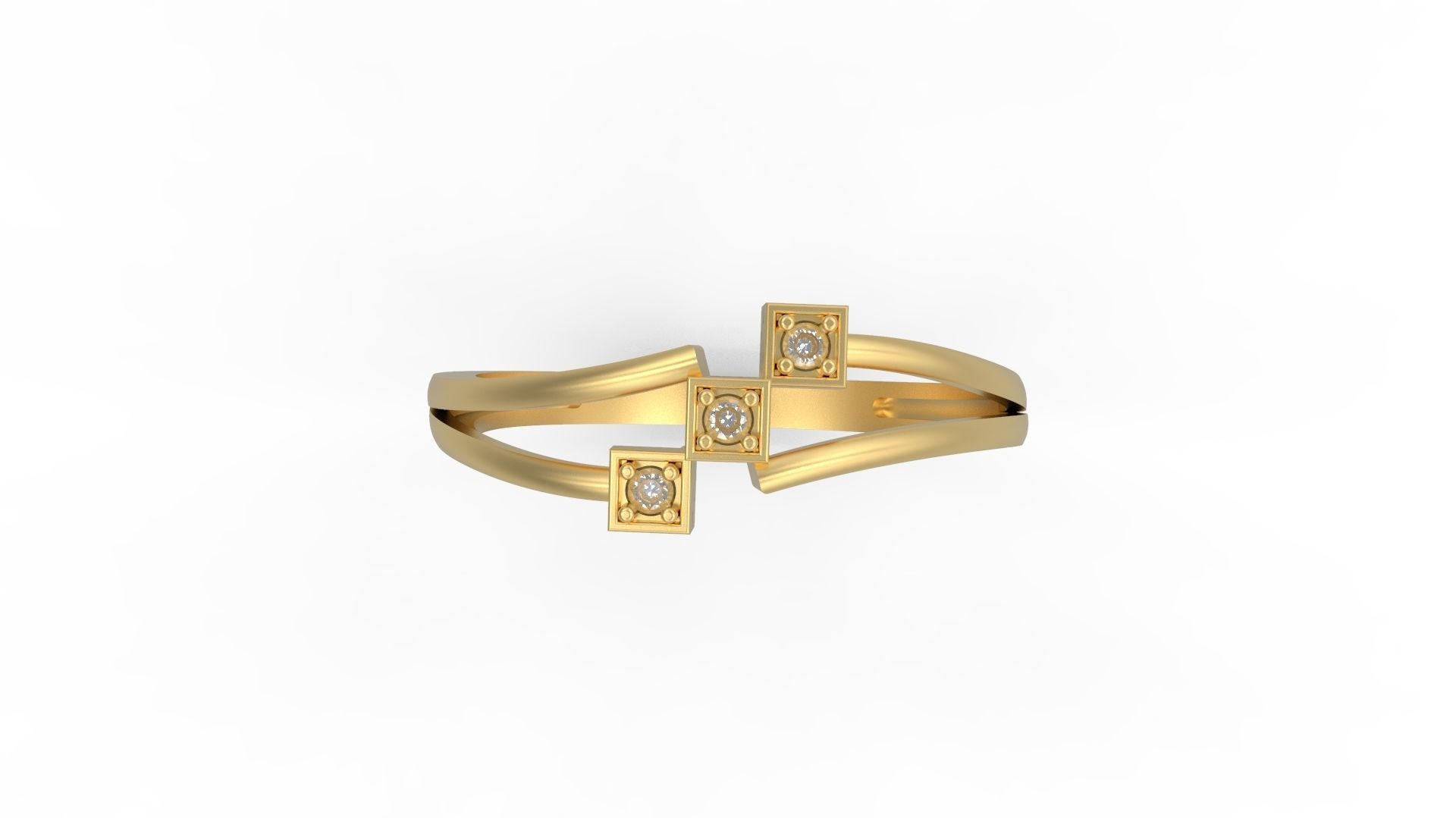 Minimalist Ring 1032 3D print model_4