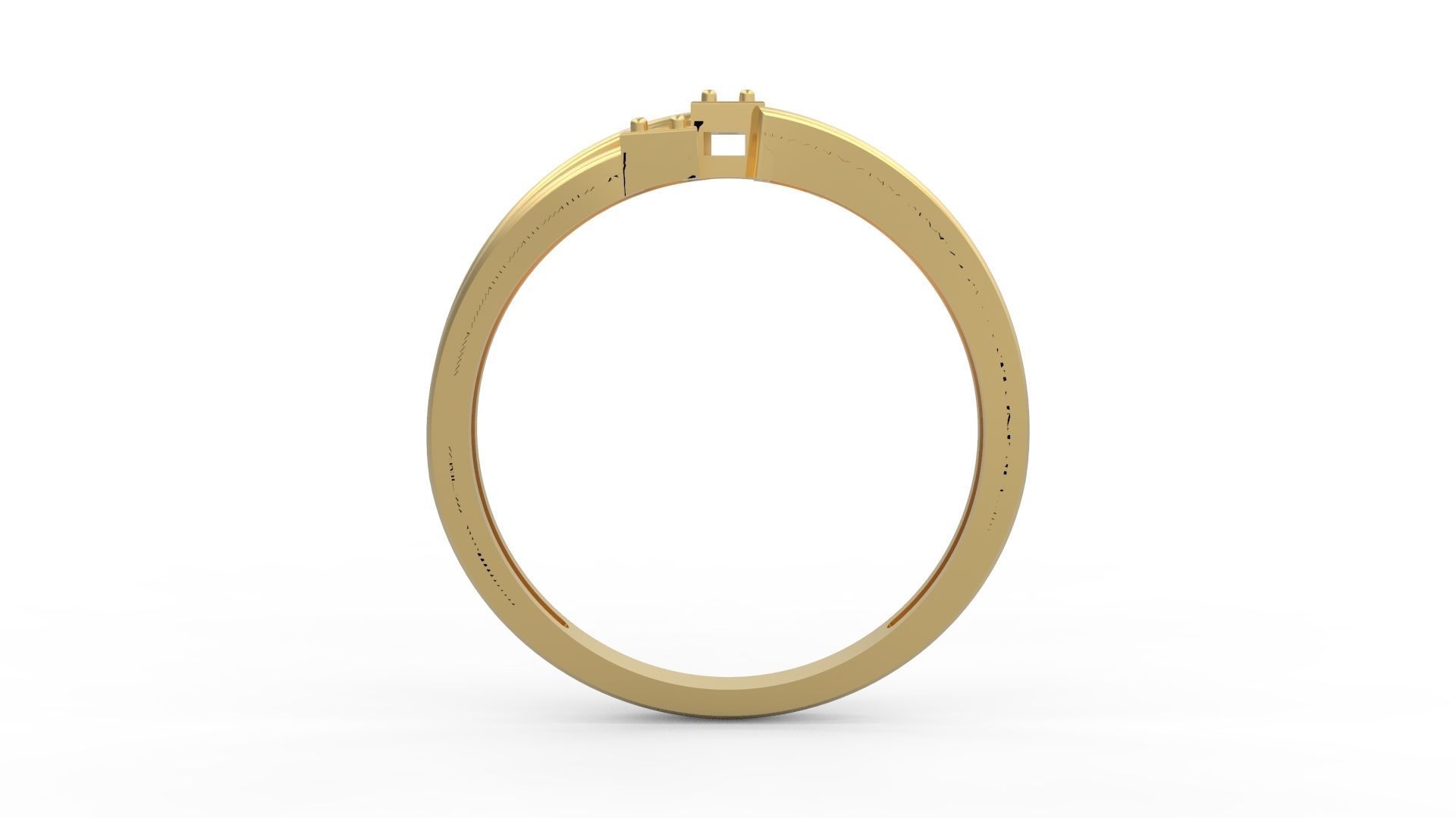 Minimalist Ring 1032 3D print model_1