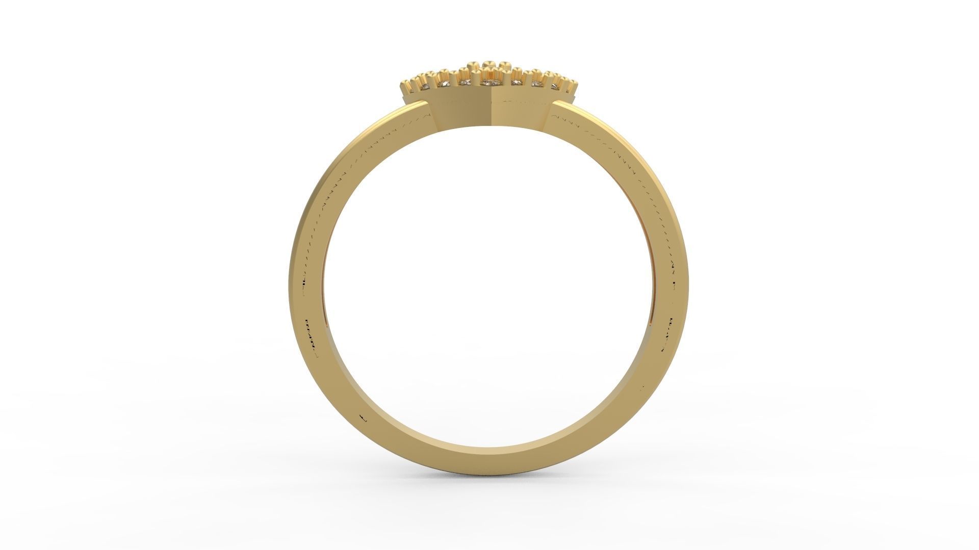 Minimalist Ring 1031 3D print model_1