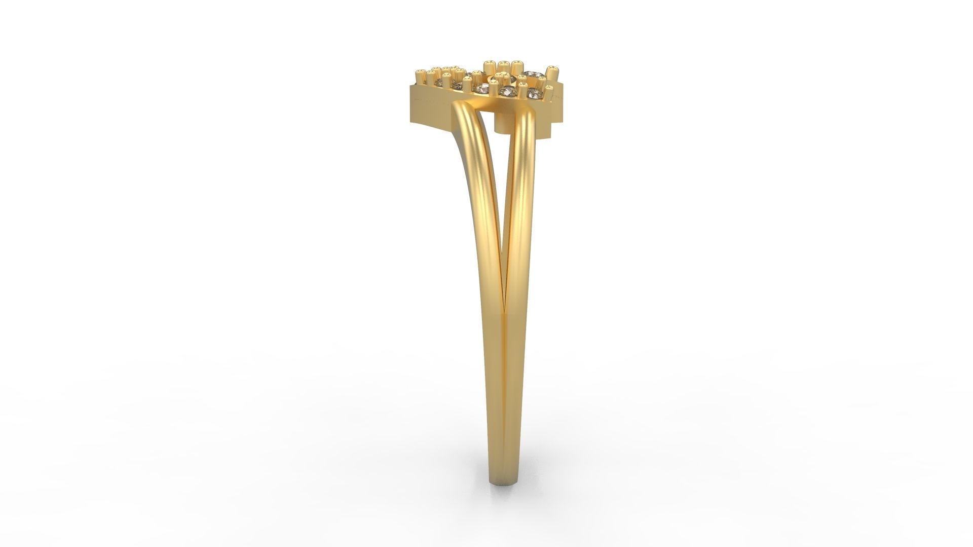 Minimalist Ring 1031 3D print model_2