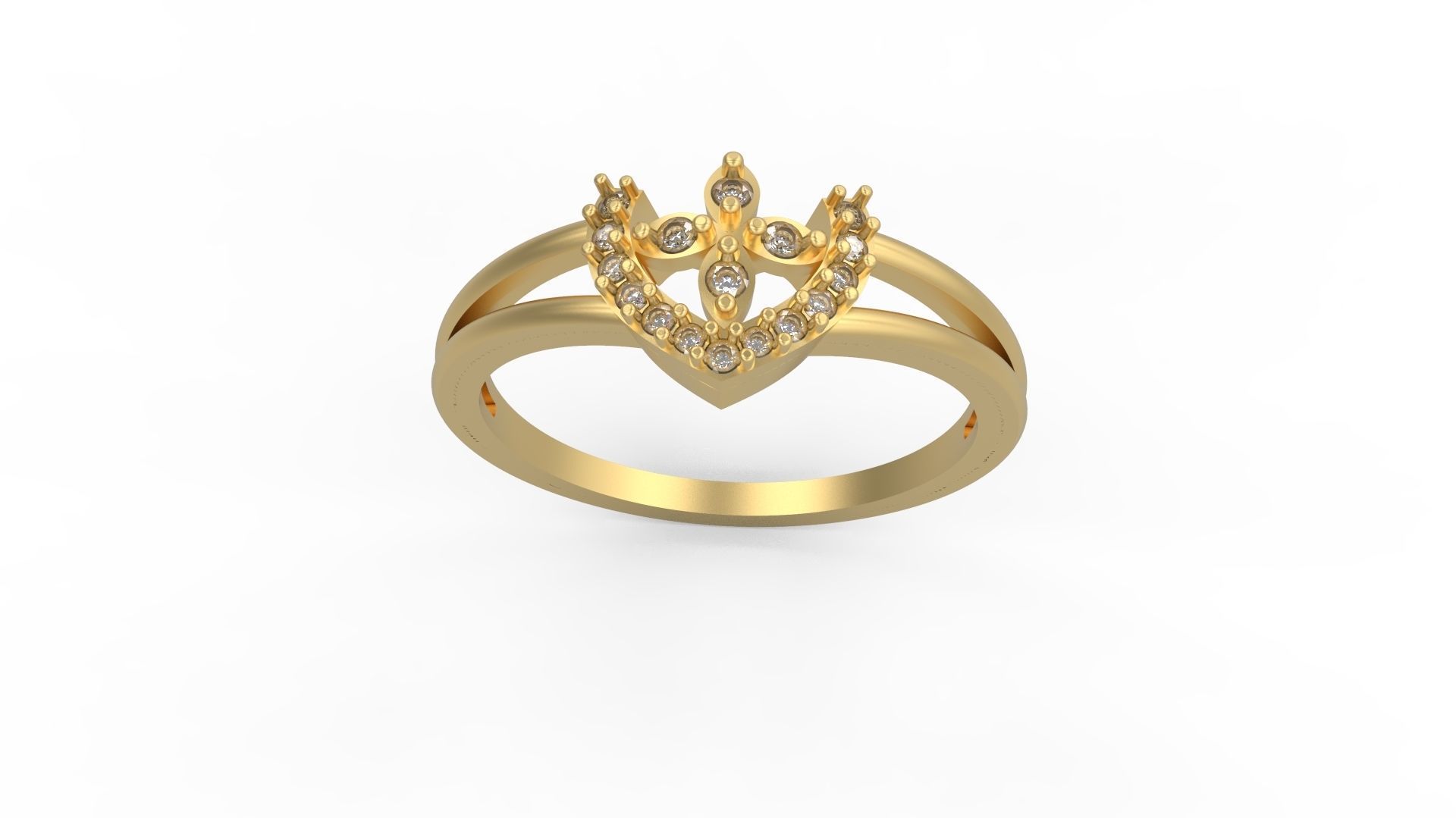 Minimalist Ring 1031 3D print model_3