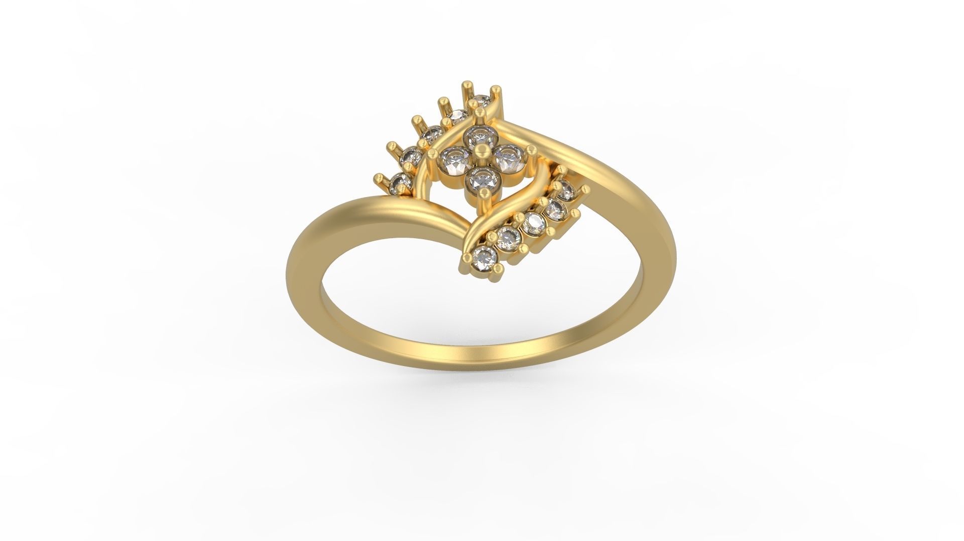 Minimalist Ring 1028 3D print model_3