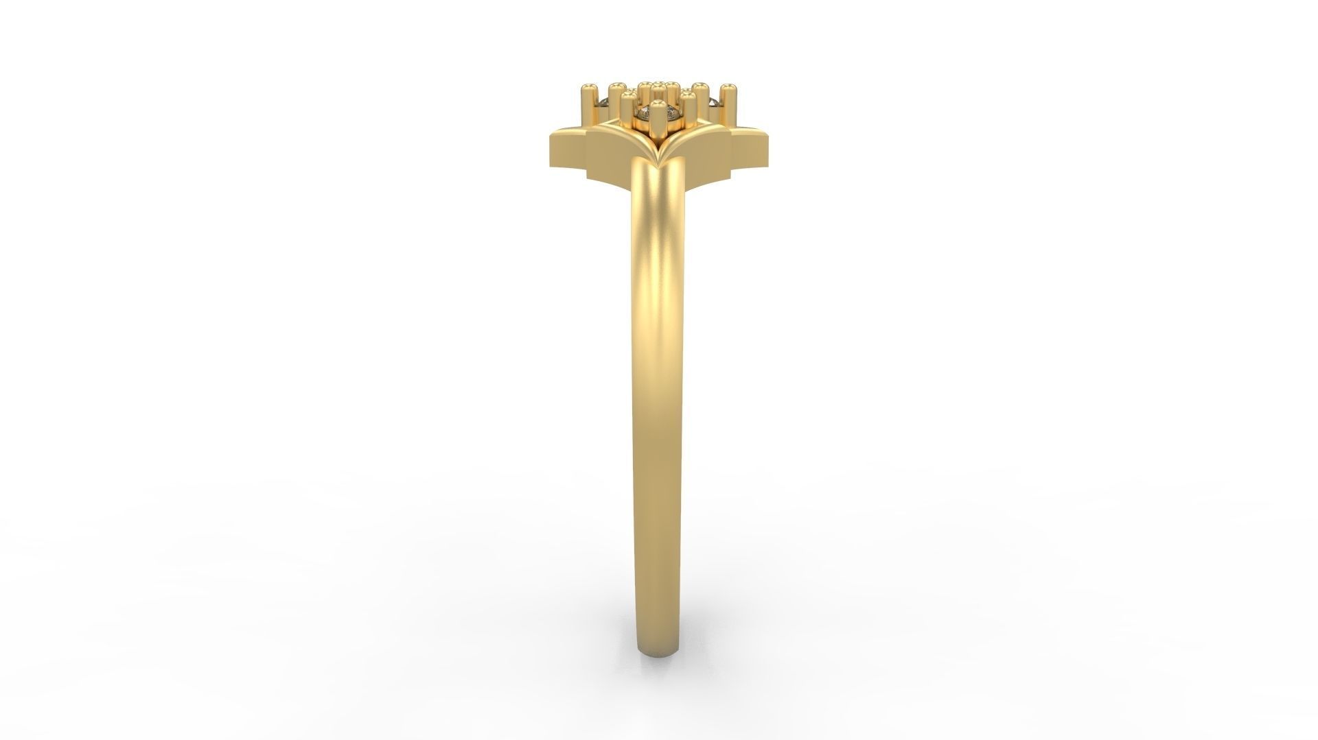 Minimalist Ring 1027 3D print model_2