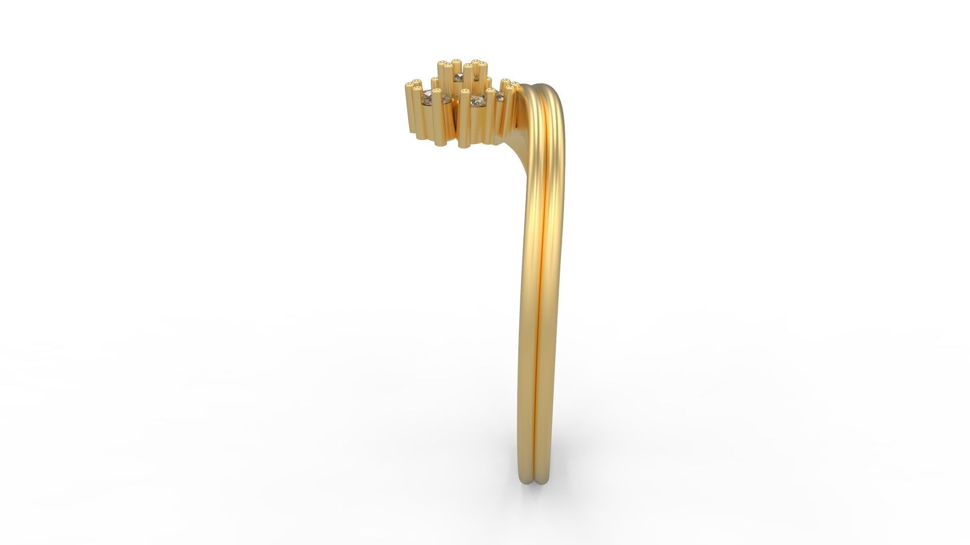 Minimalist Ring 1026 3D print model_2