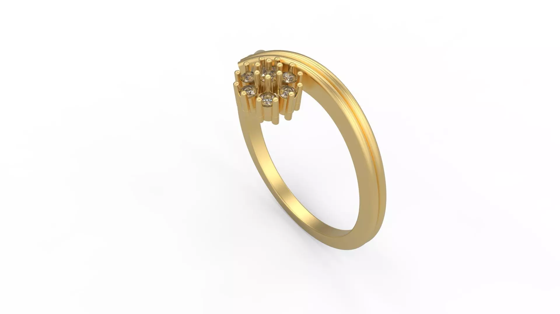 Minimalist Ring 1026 3D print model_0