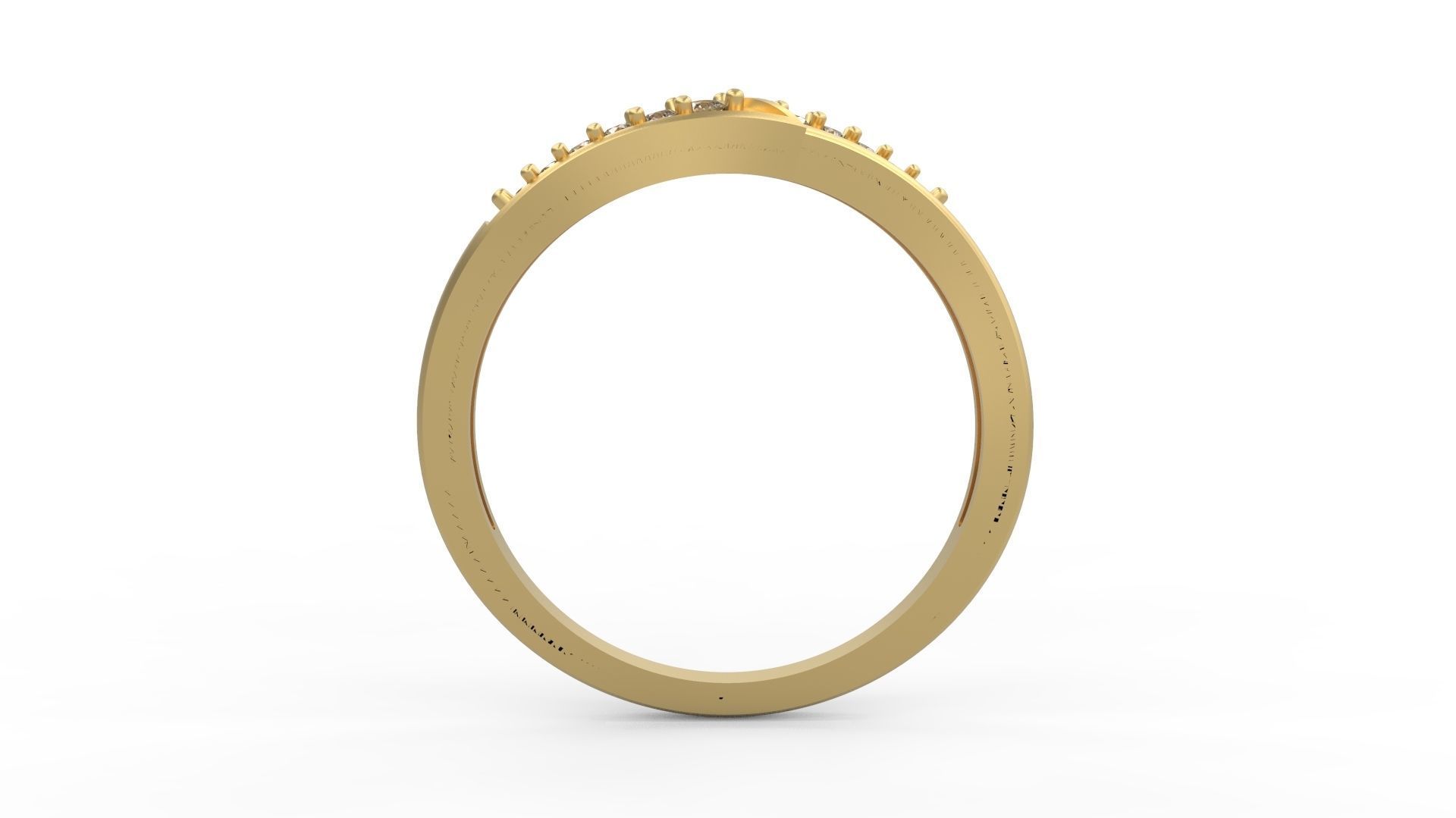 Minimalist Ring 1025 3D print model_1