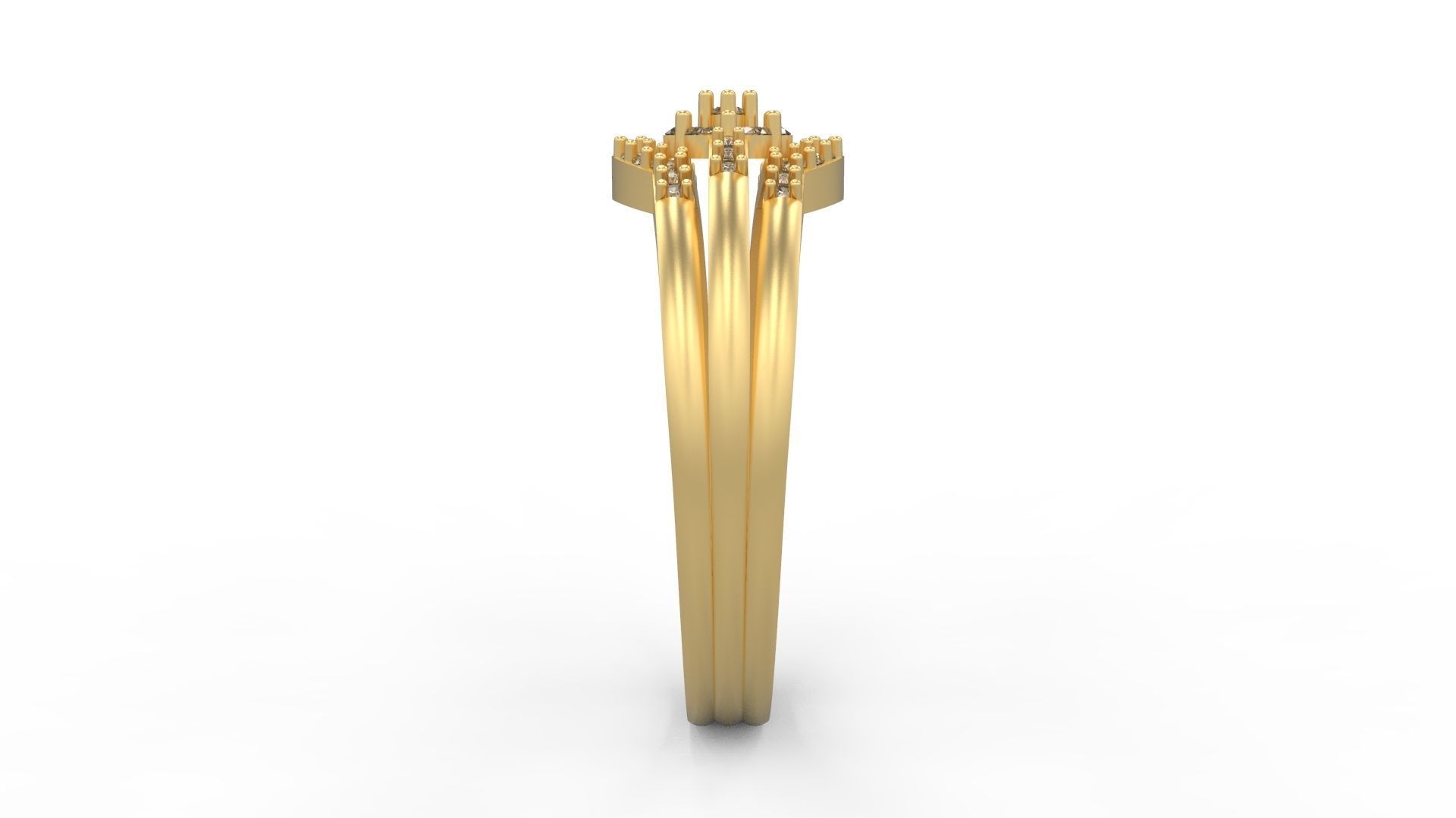 Minimalist Ring 1022 3D print model_2