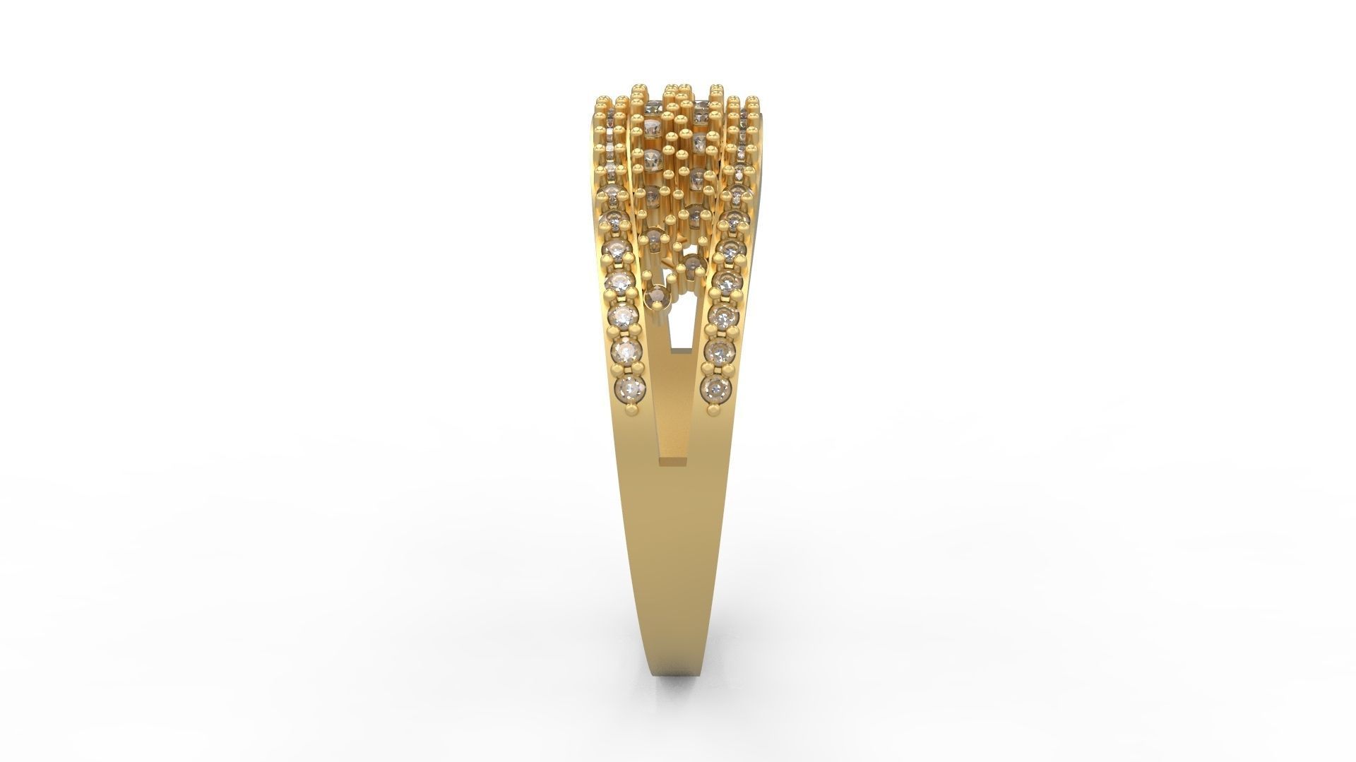 Minimalist Ring 1020 3D print model_2