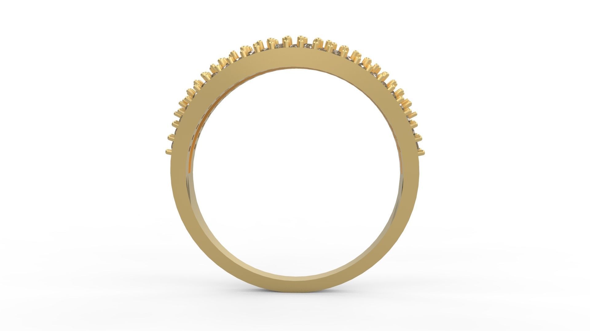 Minimalist Ring 1020 3D print model_1