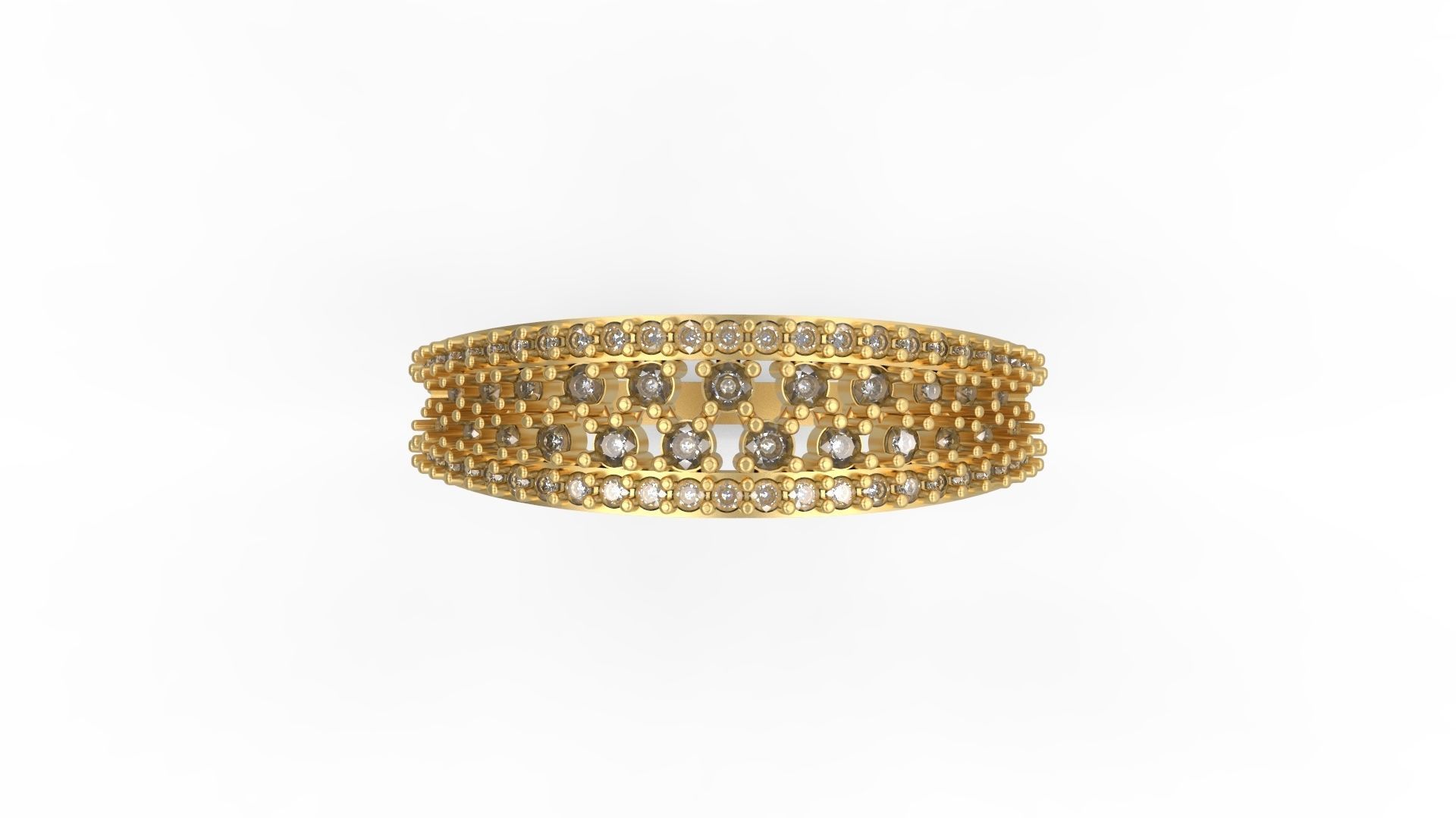 Minimalist Ring 1020 3D print model_4