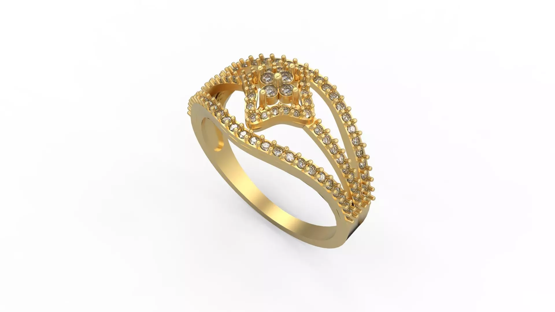 Minimalist Ring 1018 3D print model_0