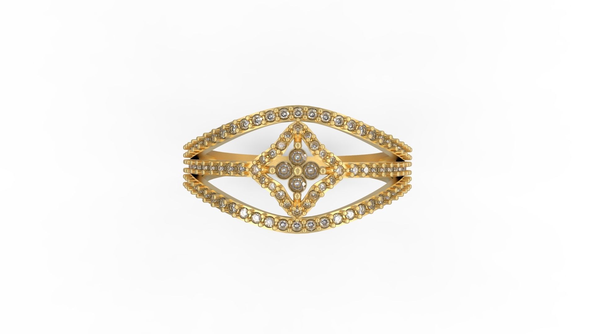 Minimalist Ring 1018 3D print model_4