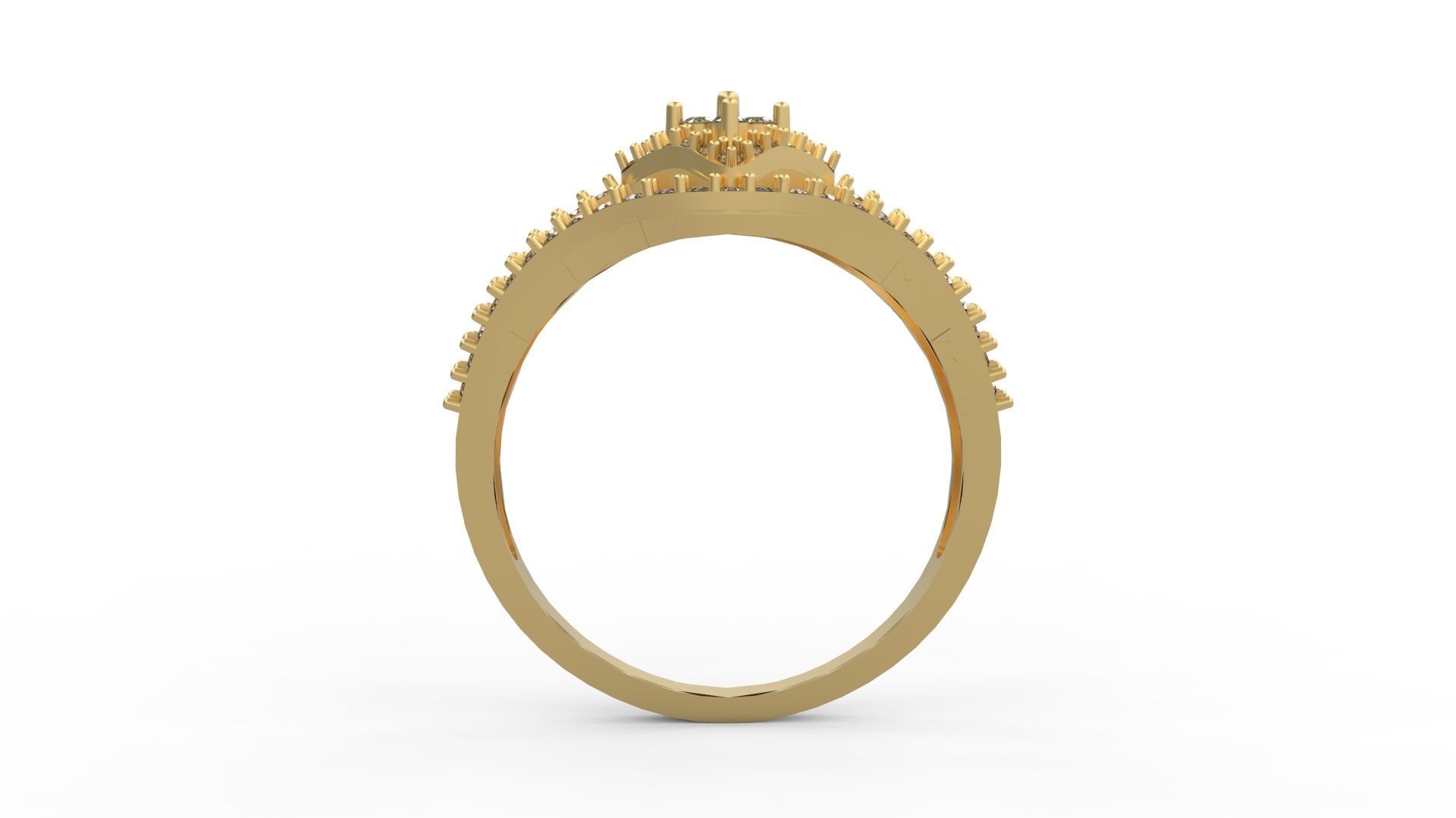 Minimalist Ring 1018 3D print model_1