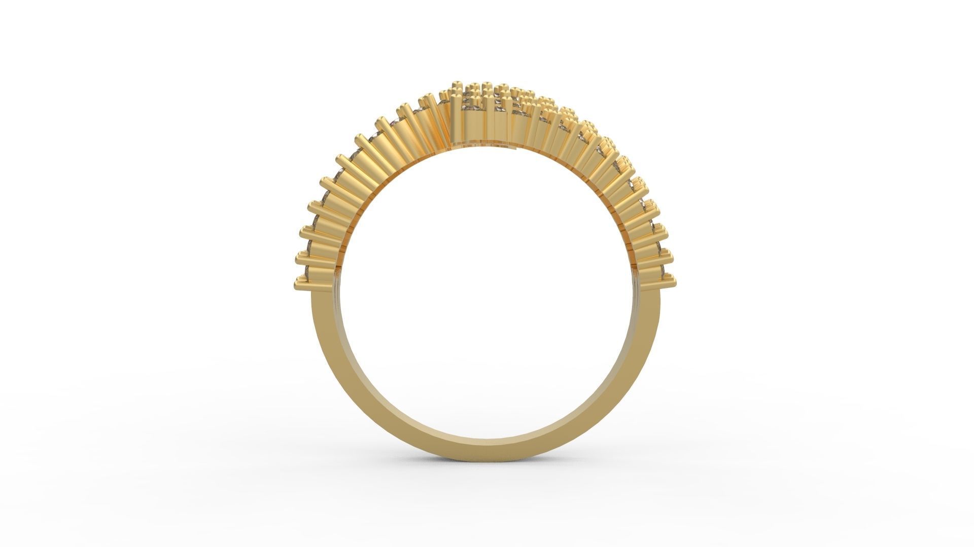 Minimalist Ring 1011 3D print model_1