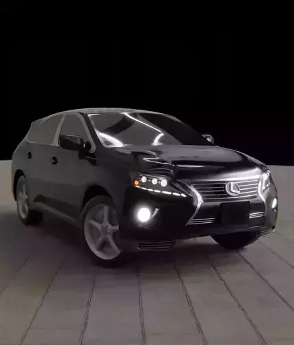  Lexus RX450h 3D model