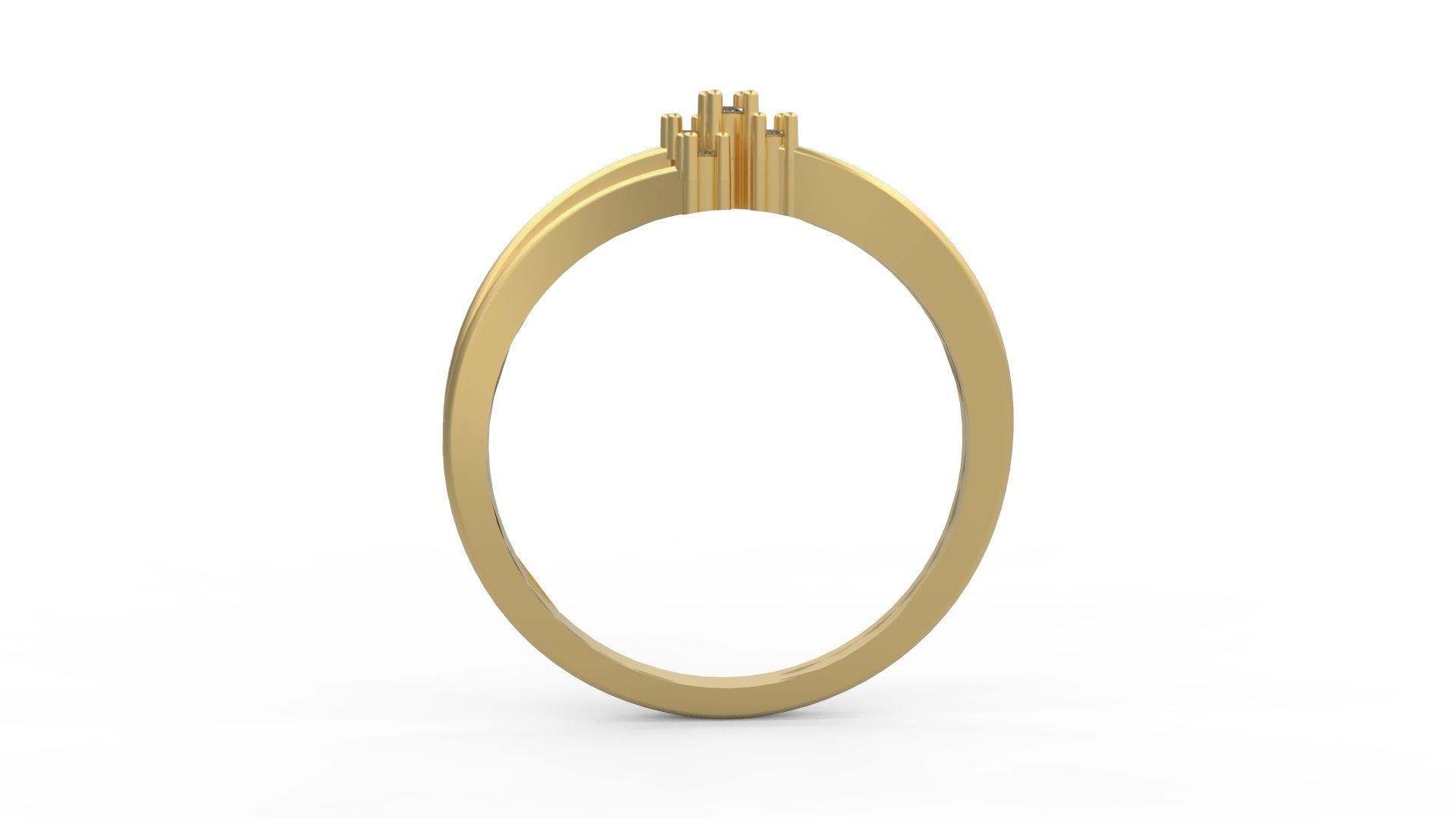 Minimalist Ring 1005 3D print model_1