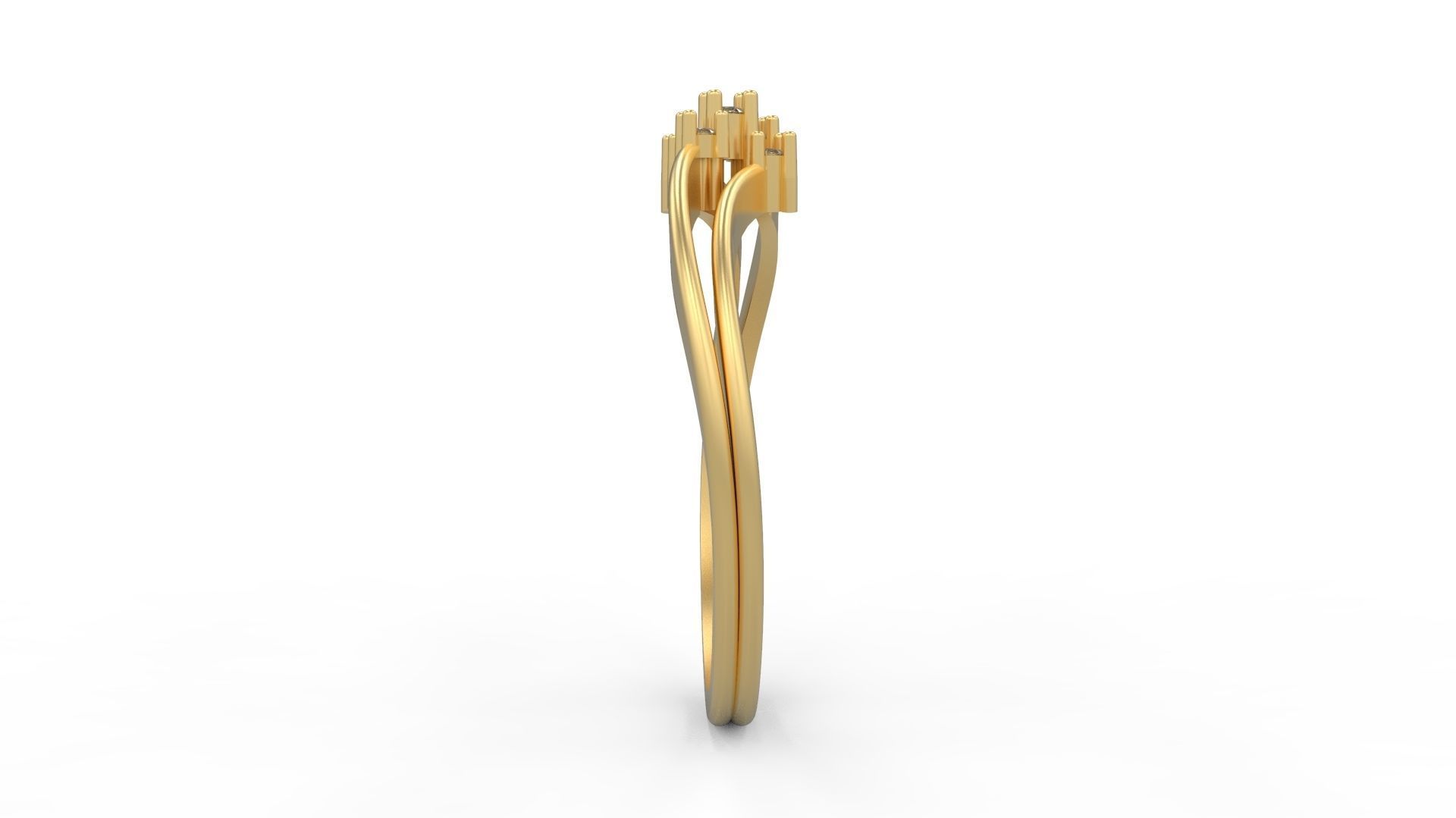 Minimalist Ring 1005 3D print model_2