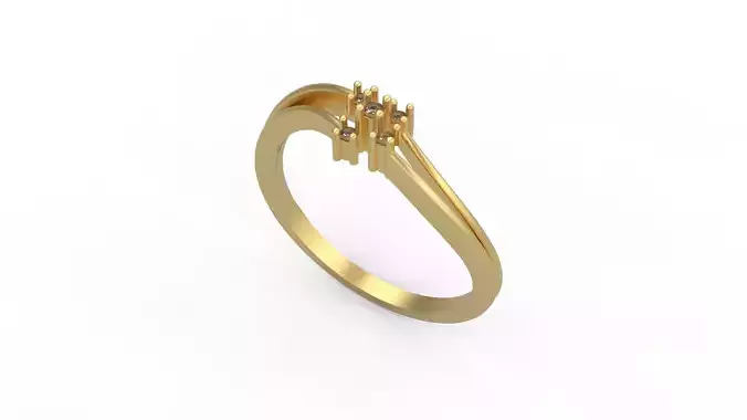 Minimalist Ring 1005 3D print model