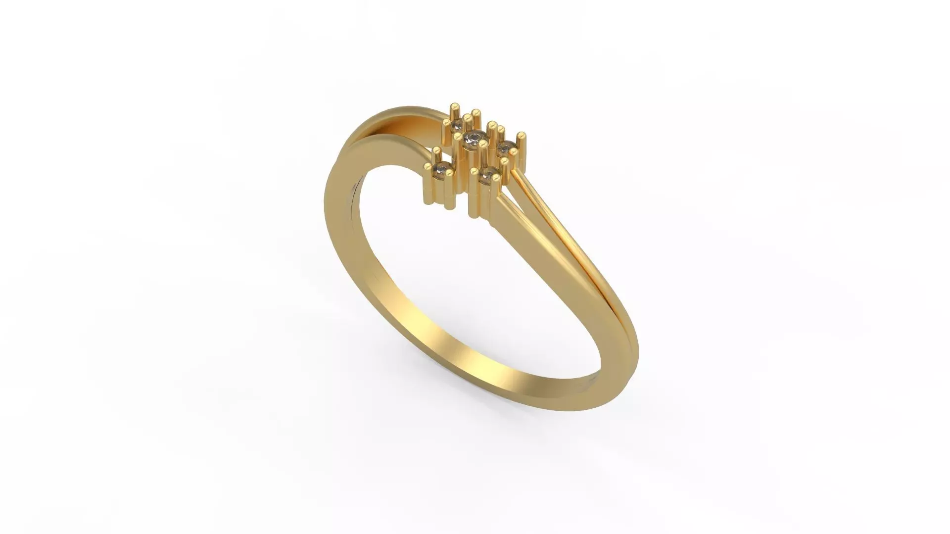 Minimalist Ring 1005 3D print model_0