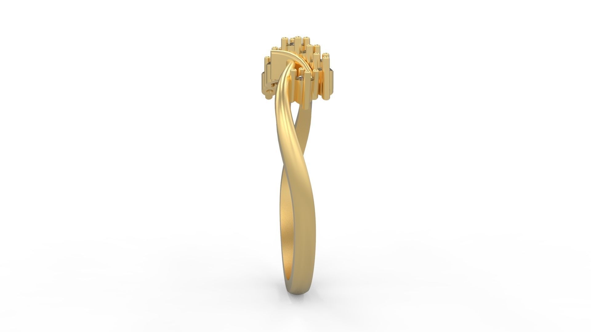 Minimalist Ring 1004 3D print model_2