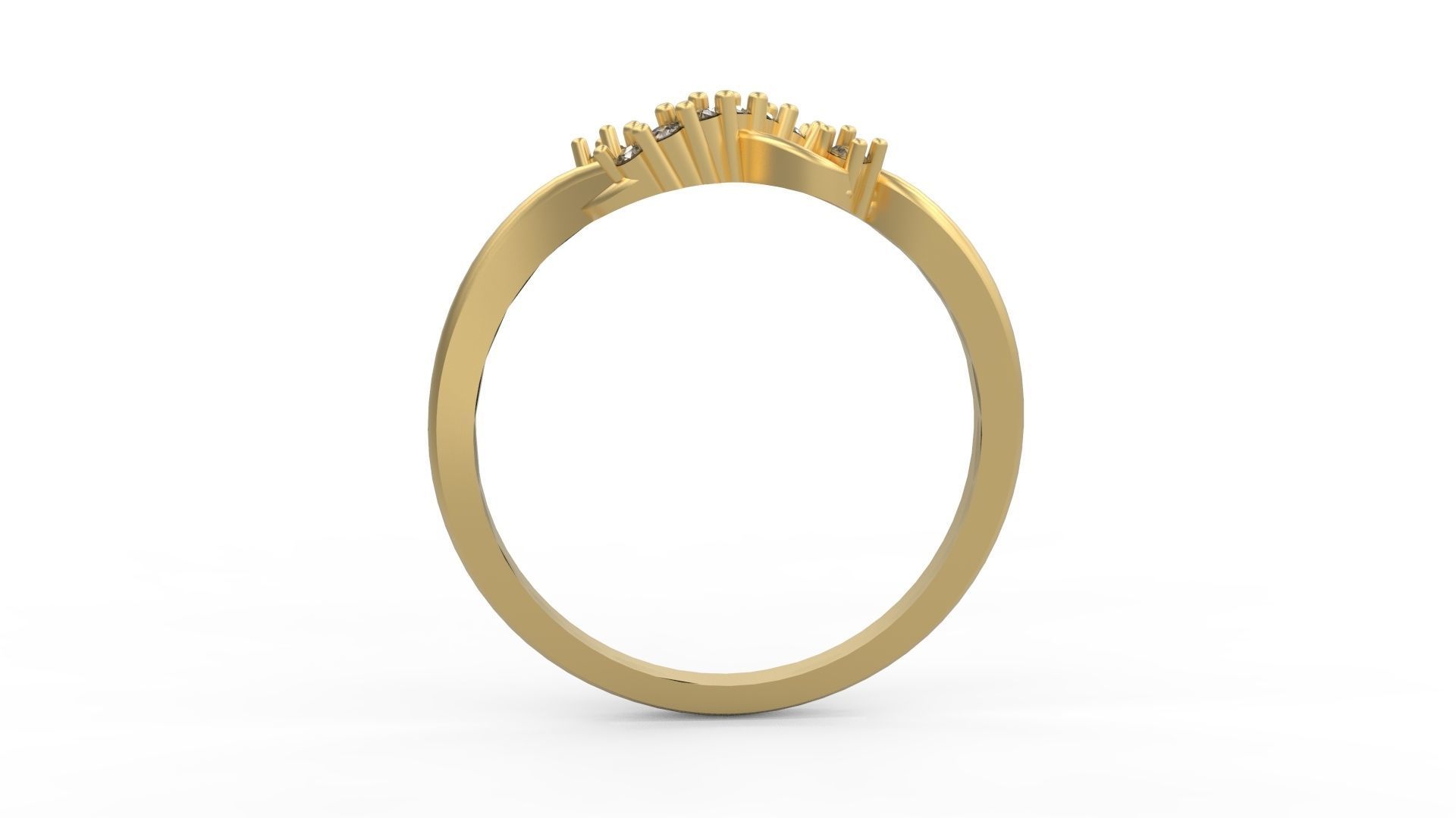Minimalist Ring 1003 3D print model_1